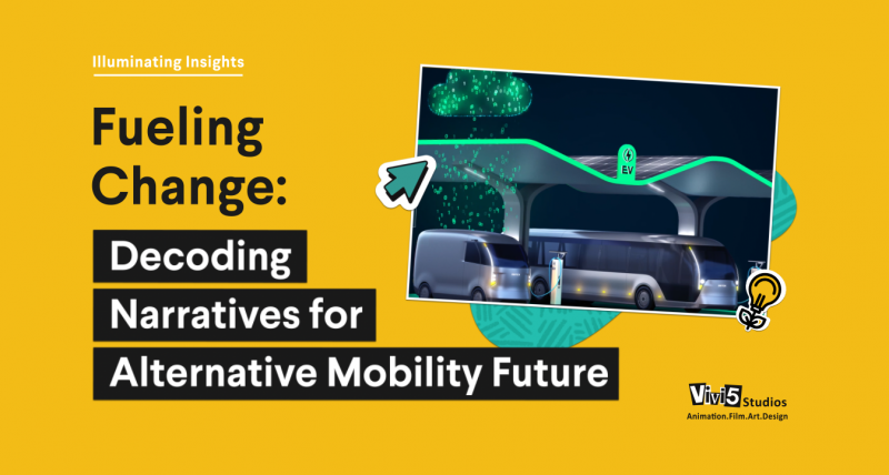 Fueling Change: Decoding Narratives for Alternative Mobility Future